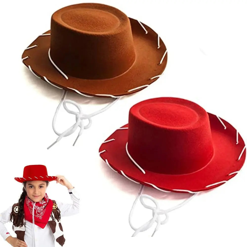 Adjustable Wide Brim Cowboy Hat – Party, Cosplay & Dress-Up Costume Cowboy Hat Axl