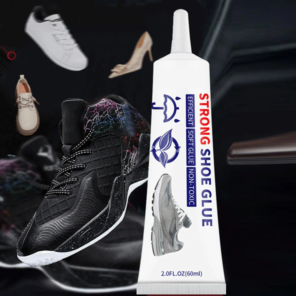 Professional Shoe Repair Glue Low Odor 60ml | All Footwear Shoe Repair Adhesive Axl