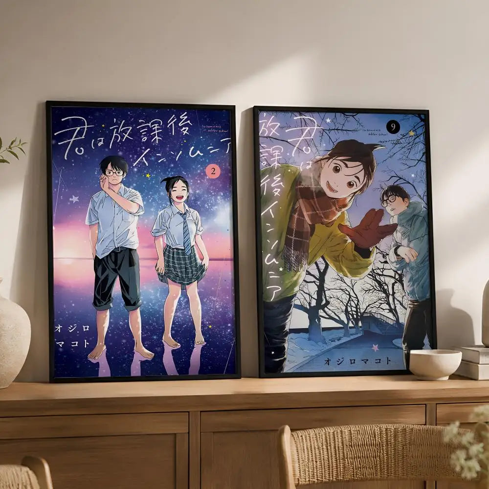 Insomniacs After School Anime Poster – HD Waterproof PVC Wall Art Anime Wall Poster Axl