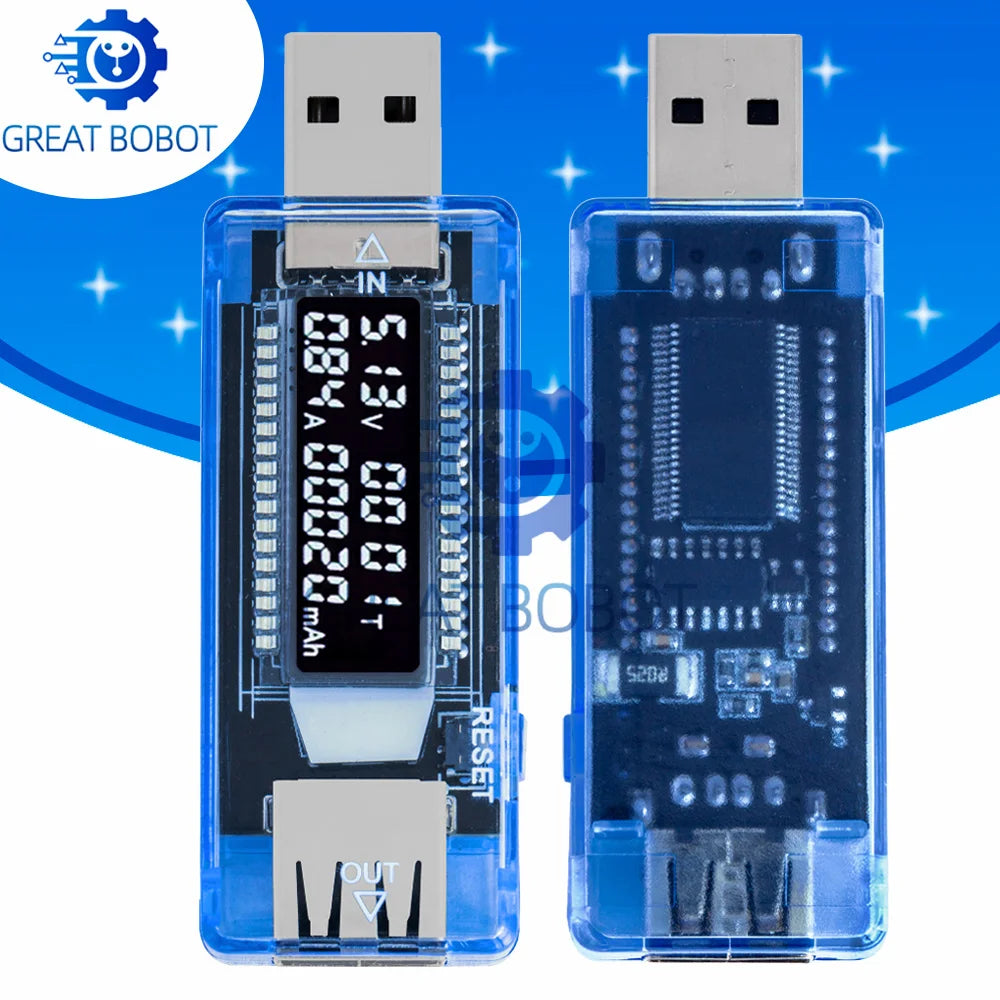 USB Charger Tester – Voltage, Current & Battery Capacity Meter USB Charger Tester Axl Default Title