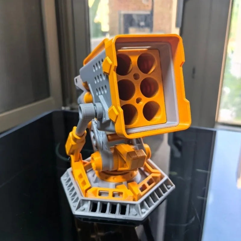 3D Printed Missile Launcher Ornament & Pen Storage Box Desk Ornament Sculpture Axl