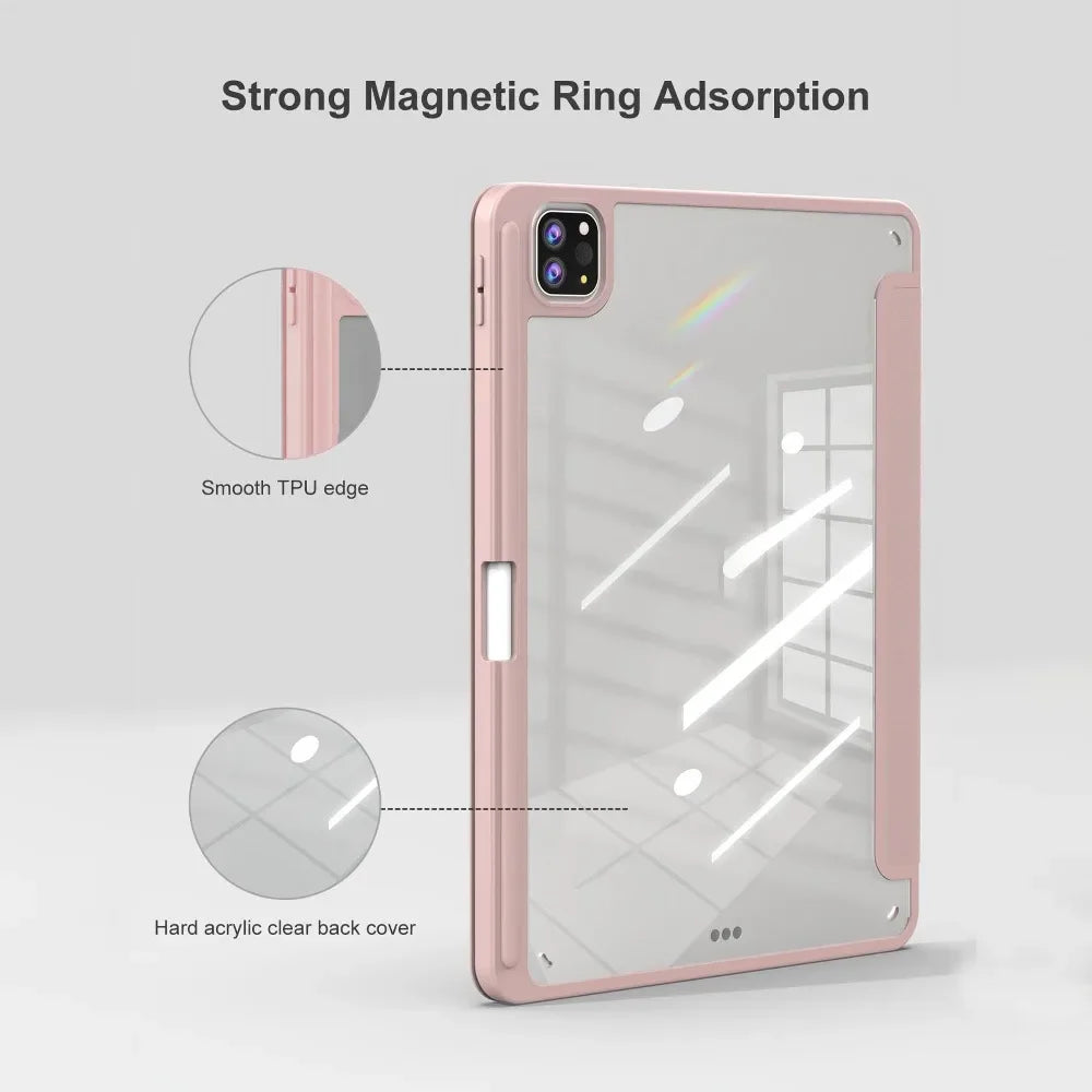 Y-Fold Magnetic iPad Case – Air, Pro 11/13, 6th–10th Gen Tablet Case Axl