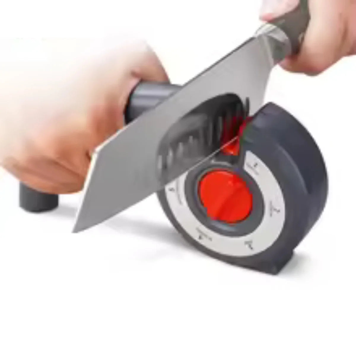6-in-1 Knife & Scissors Sharpener – Adjustable Angle Whetstone Knife Sharpener Axl
