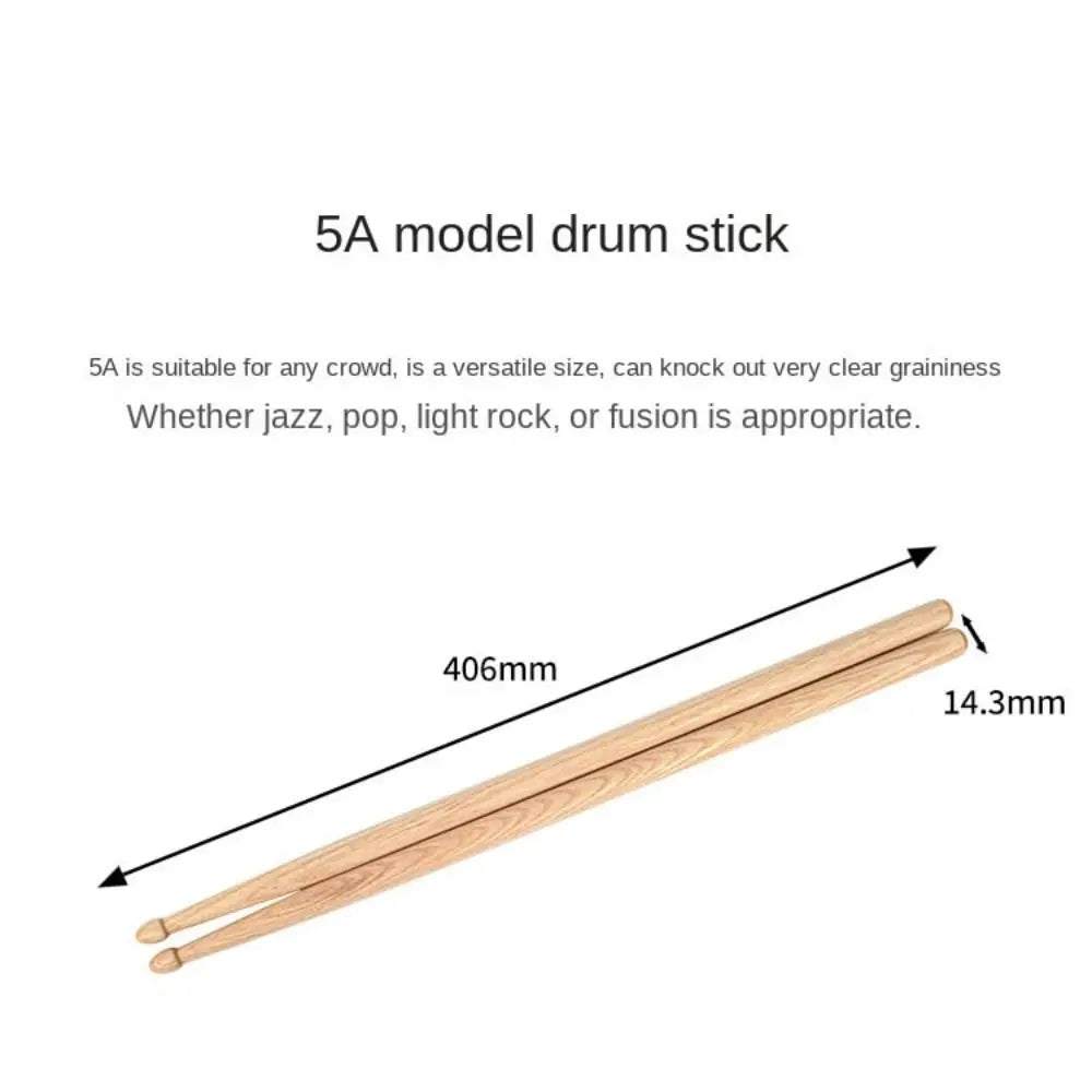 5A & 7A Drum Sticks – Oak, Walnut & Maple Wood | 1 Pair Drum Sticks Axl