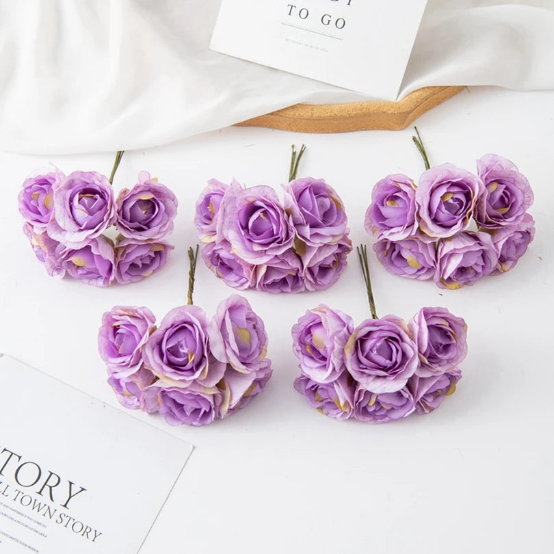 Silk Rose Artificial Flowers – Wedding, Wreath & Home Decor Artificial Silk Flowers Axl