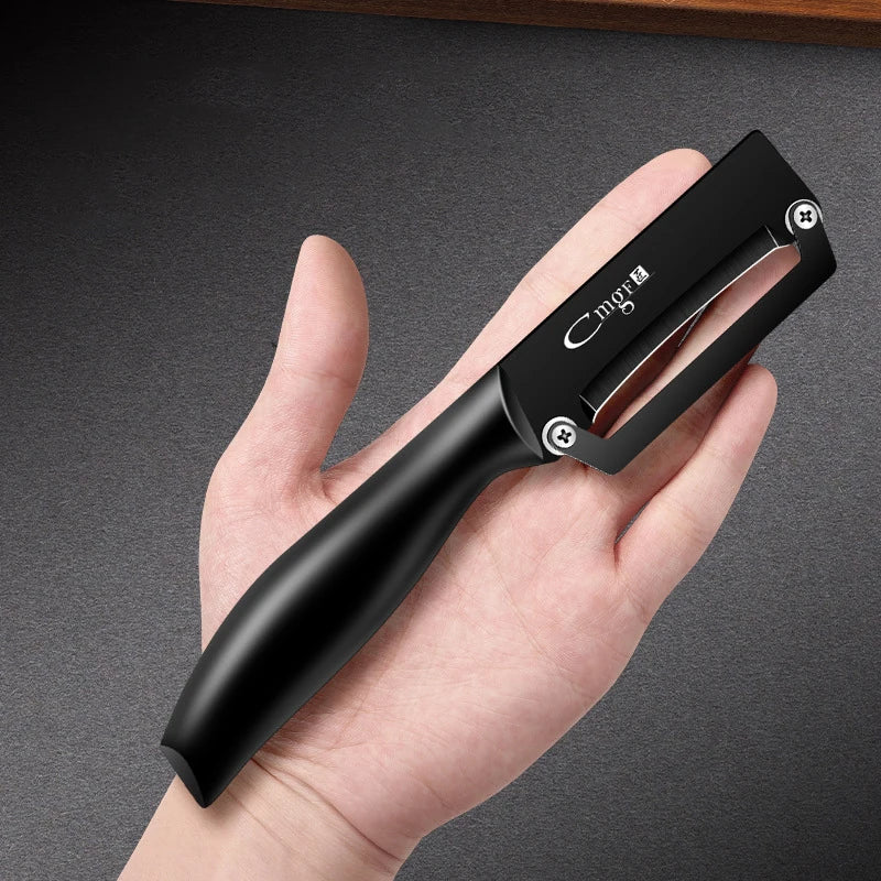 PLYS All-Steel Paring Knife – Stainless Steel Fruit Peeler Paring Knife Axl