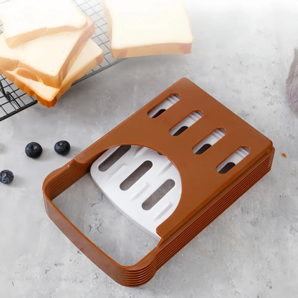 Foldable Bread Slicer Rack – Even Toast & Sandwich Cuts Bread Slicer Rack Axl