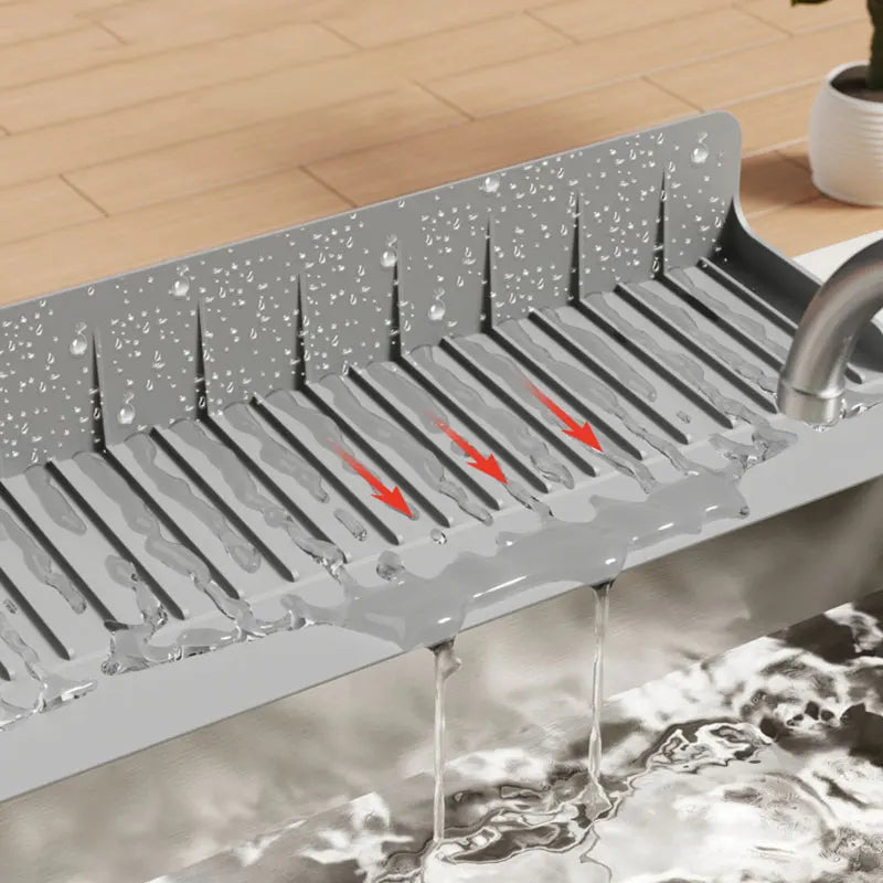 Silicone Sink Edge Protector & Splash Guard Mat – 5mm Thick Sink Protector Mat Axl