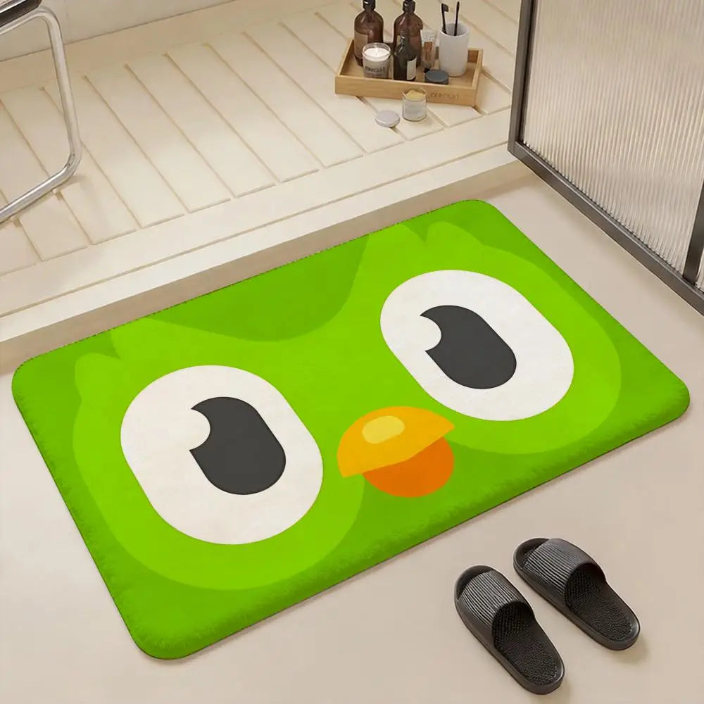 Eco-Friendly Flannel Floor Mat – Non-Slip Soft Plush Indoor Rug Flannel Floor Mat Axl
