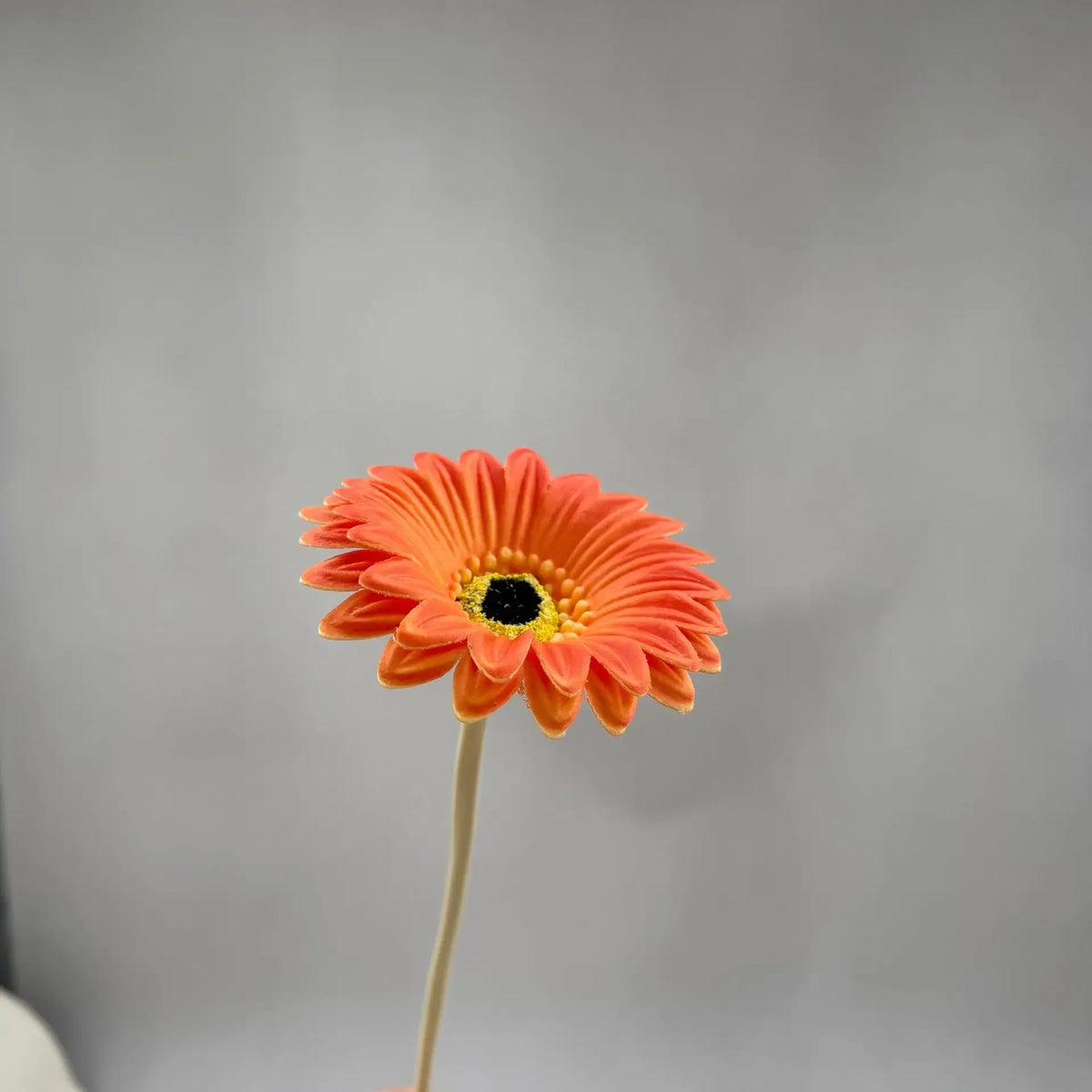 10-Pack PU Gerbera Daisy Artificial Flower Stems | Faux Sunflowers Artificial Flower Stems Axl Orange