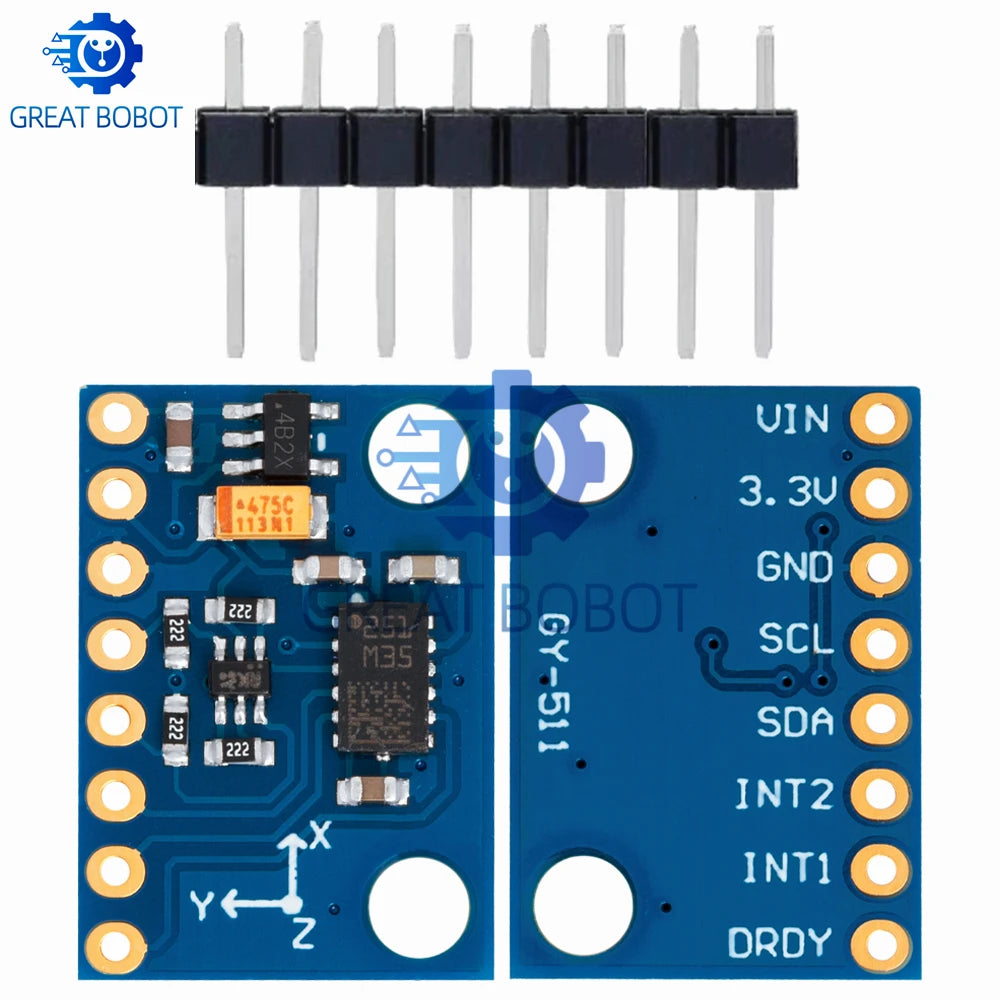 GY-511 LSM303DLHC 3-Axis Accelerometer & Magnetometer for Arduino Sensor Module Axl