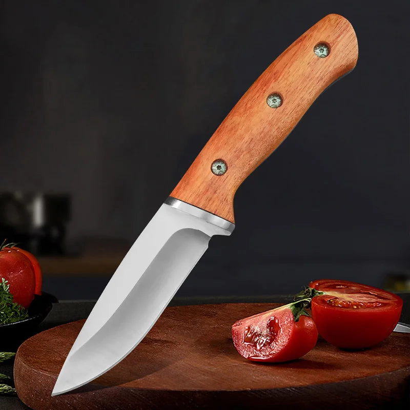 InLeung Hand Forged Boning Knife – 9.5" Stainless Steel Chef Blade Boning Knife Axl
