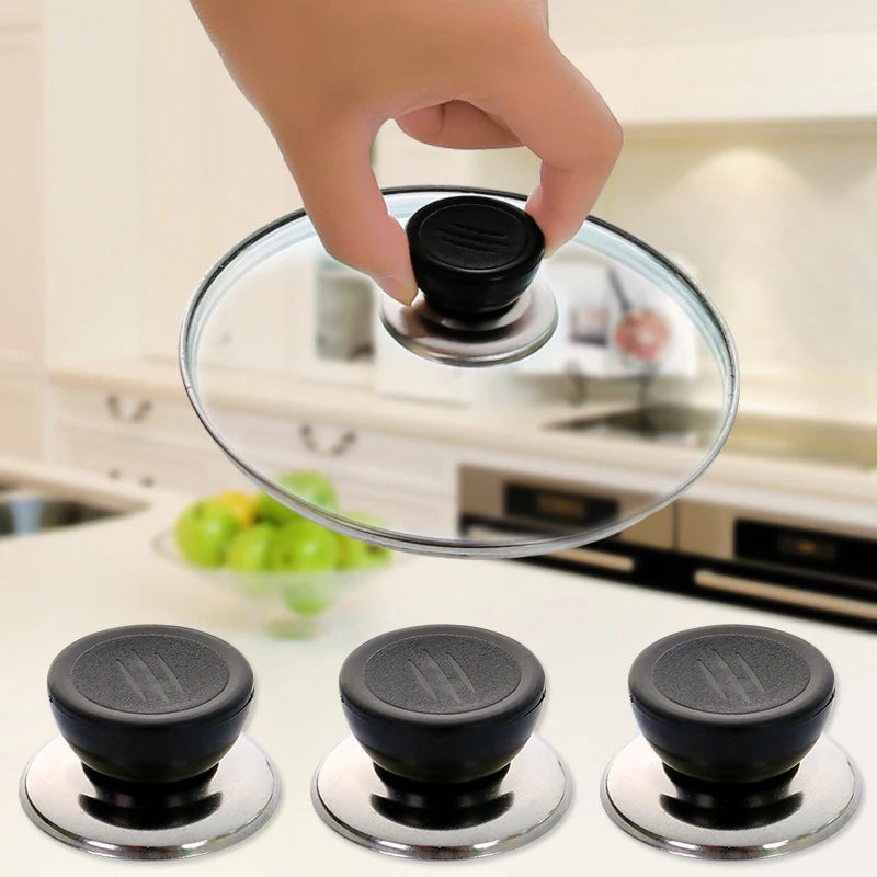 Universal Replacement Pot Lid Handle – Heat-Safe 1/2/4 Pack Cookware Lid Handle Axl