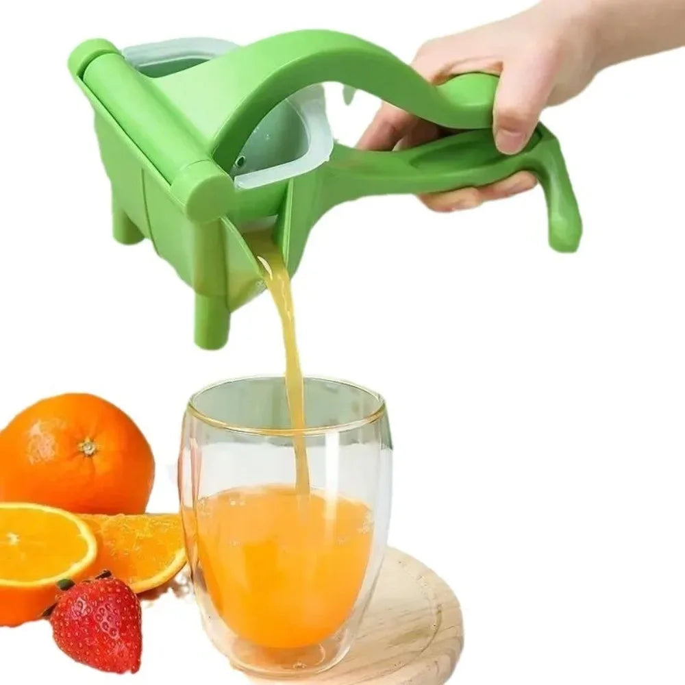 Handheld Manual Fruit Juicer – Non-Slip Cold Press Squeezer Manual Fruit Juicer Axl