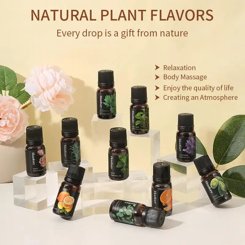10ml Plant Fragrance Oil for Diffuser, DIY Candle & Soap Fragrance Essential Oil Axl