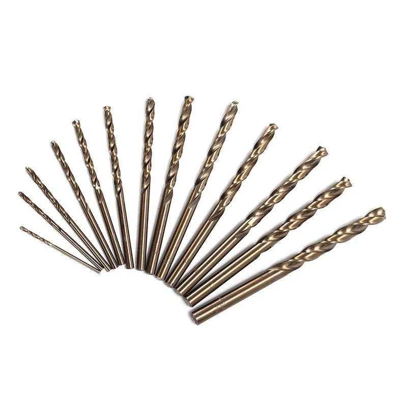 13-Pc Tungsten Carbide Drill Bit Set – Glass, Metal & Tile Masonry Drill Bit Set Axl
