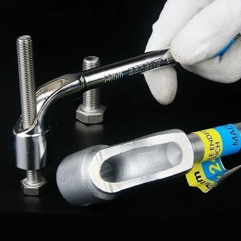 L-Type Double-End Hollow Hex Socket Wrench | Chrome Vanadium Hex Socket Wrench Axl