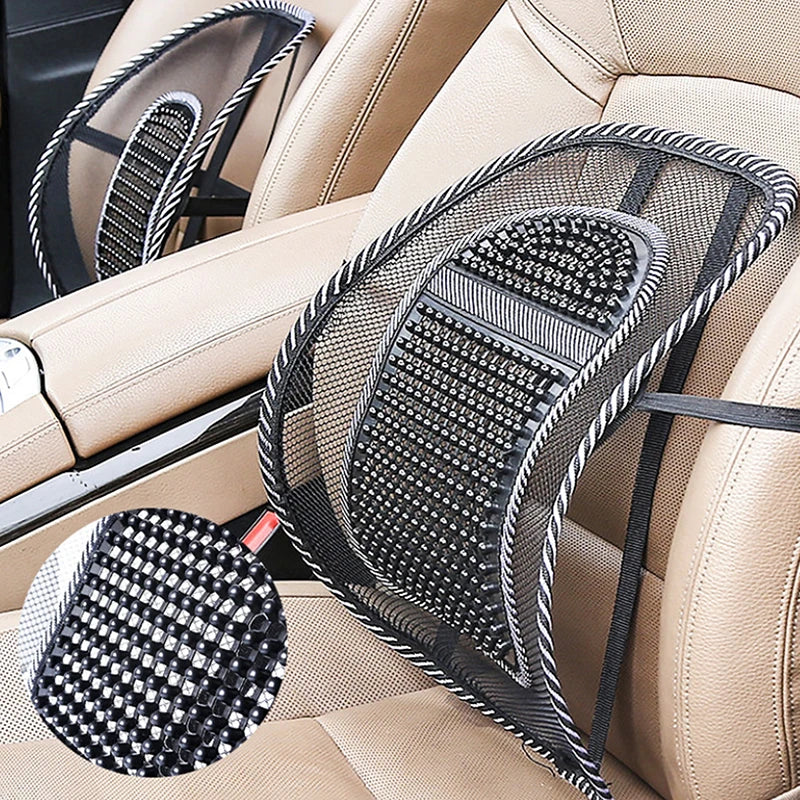 Ventilated Mesh Lumbar Back Cushion – Car, Office & Home Lumbar Back Cushion Axl