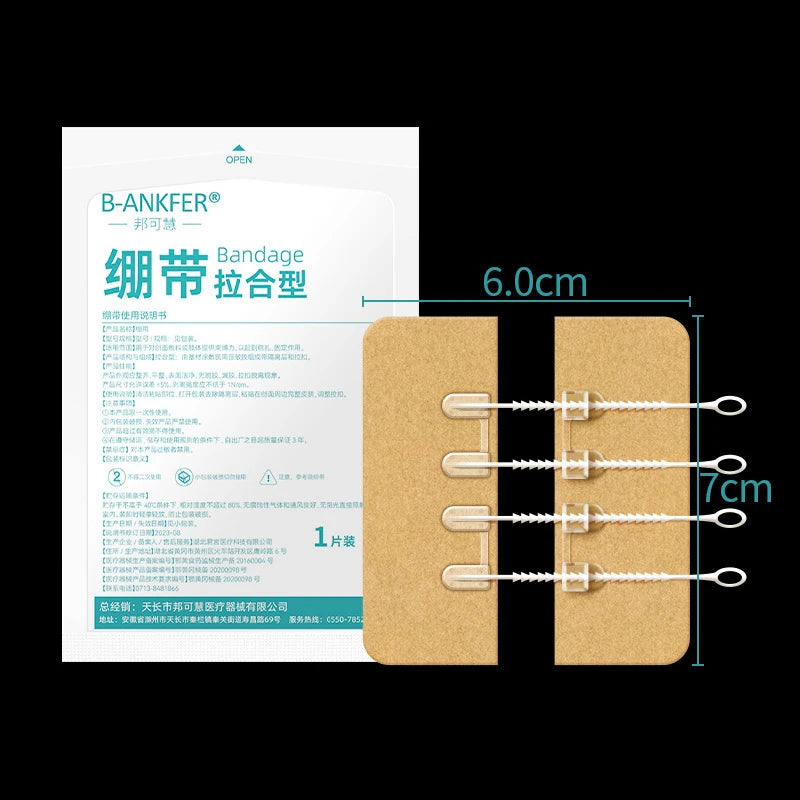 Zipper Wound Closure Patch – Sutureless Hemostatic Bandage Wound Closure Patch Axl 3