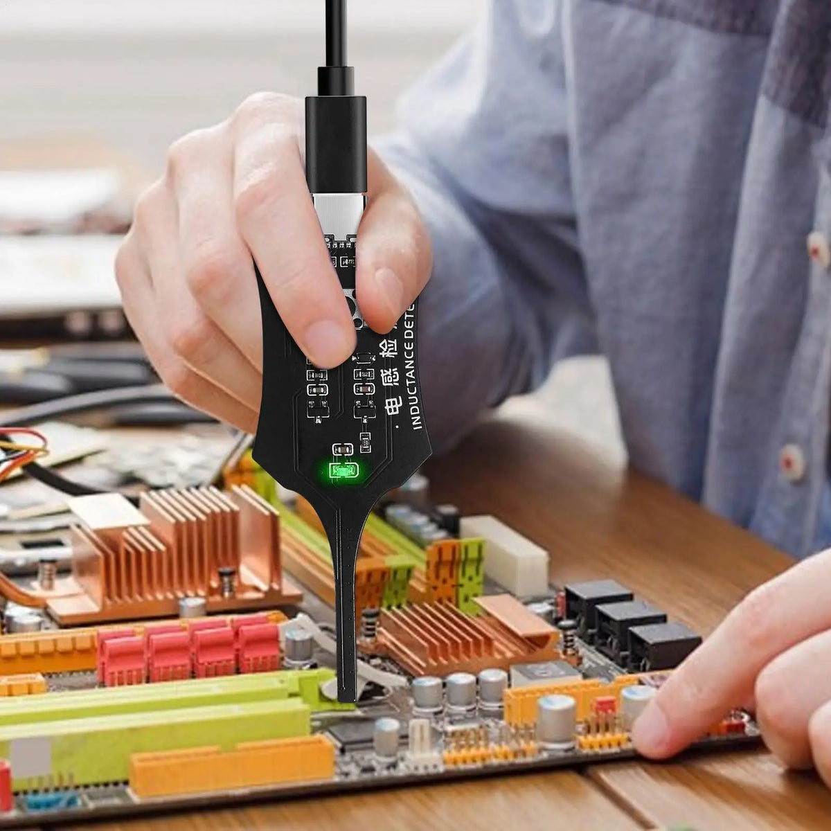 Electromagnetic Induction Tester – Coil & Circuit Fault Detector Inductance Tester Axl