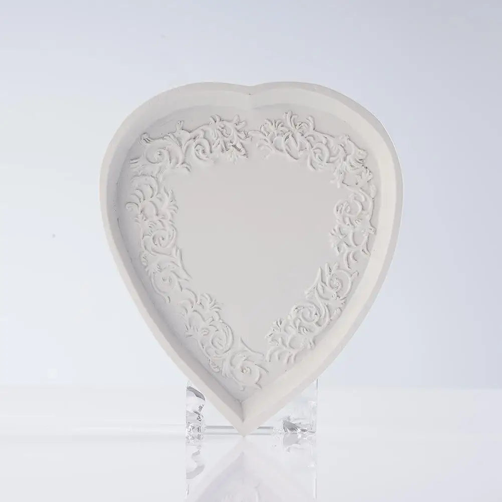Virgin Mary Rosary Holder Resin Statue | Desktop Prayer Ornament Religious Resin Statue Axl