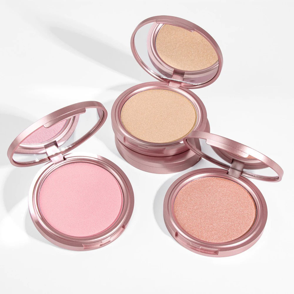 Private Label Shimmer Highlighter Powder – Vegan Wholesale Pressed Highlighter Powder Axl