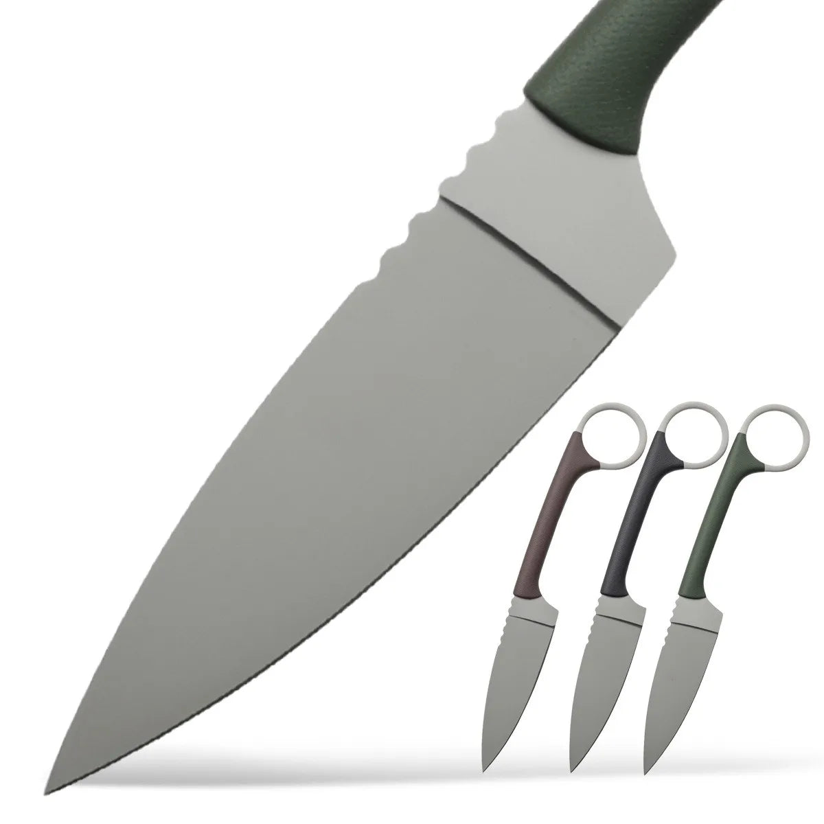 Portable Stainless Steel Fruit Paring Knife with Sleeve Paring Knife Axl