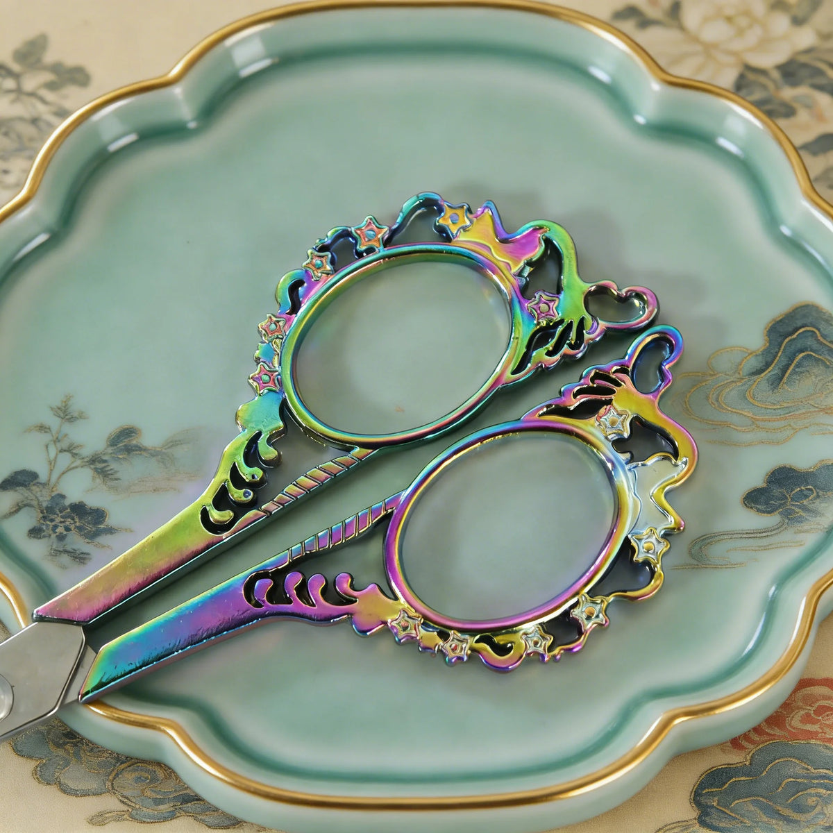 Vintage Stainless Steel Sewing Scissors – Embroidery & Tailor Sewing Scissors Axl