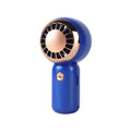 Mini Portable Handheld Fan – 3-Speed USB Rechargeable Pocket Fan Portable Personal Fan Axl Blue