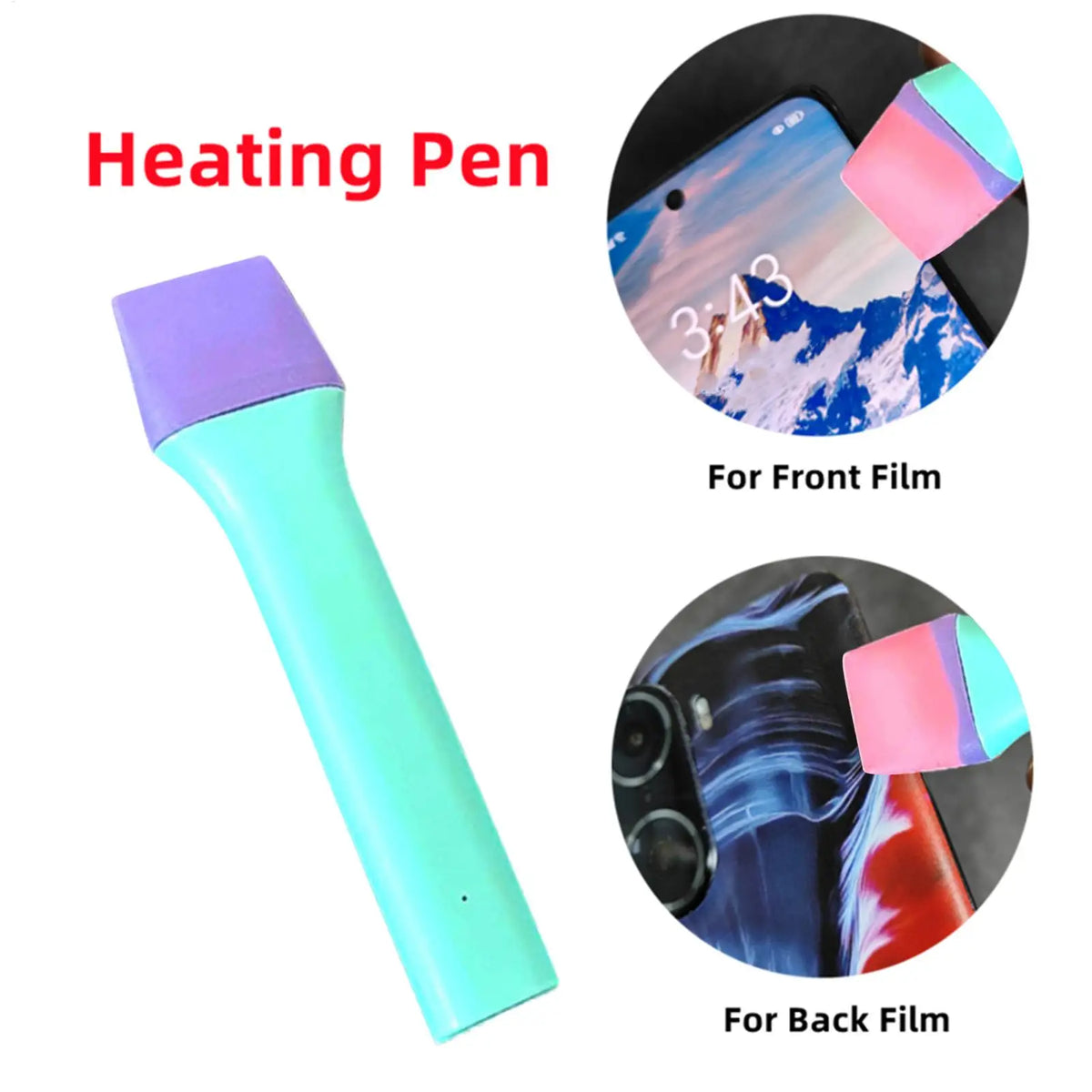Silicone Heating Pen – Phone Screen Protector Application Tool Screen Protector Tool Axl