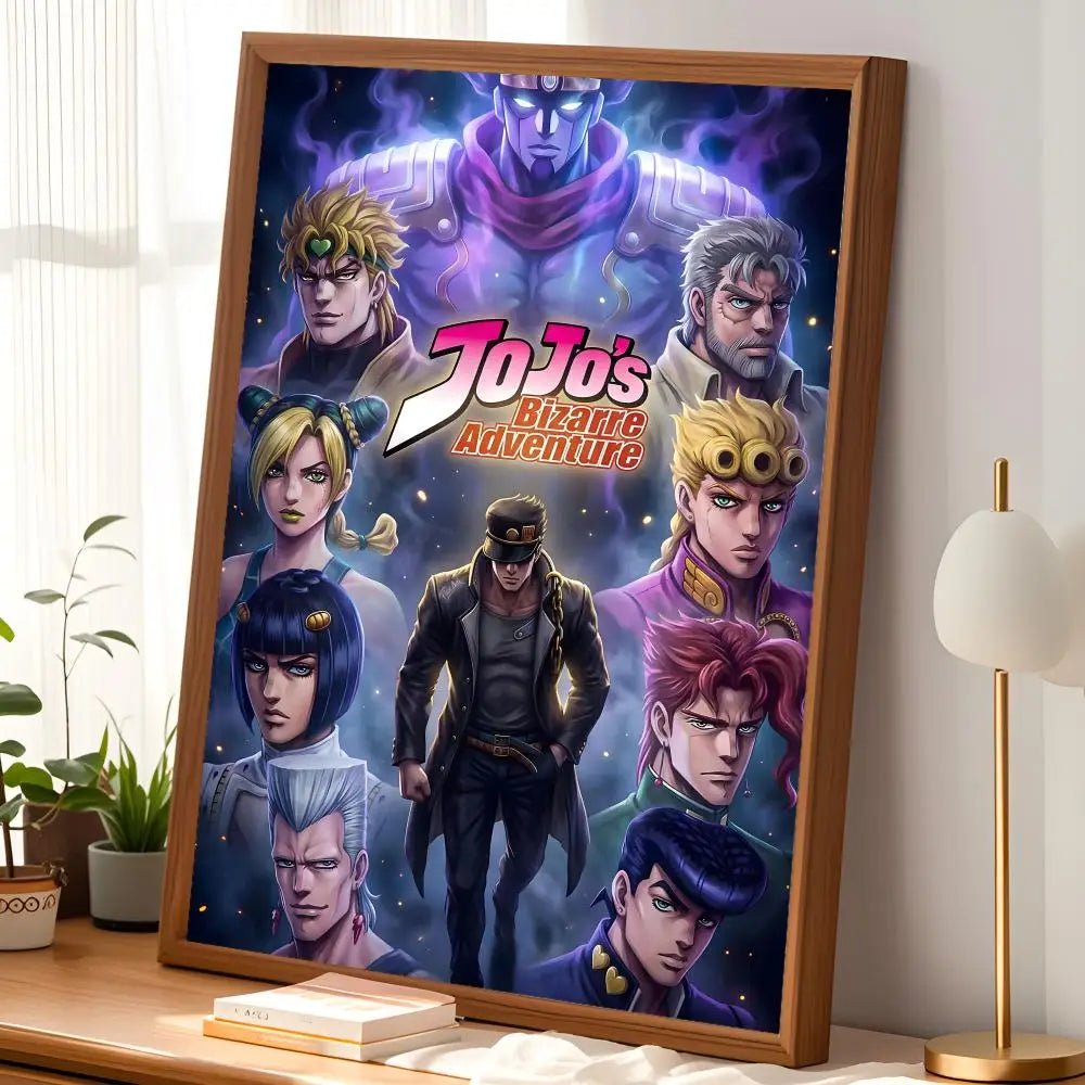 JoJo's Bizarre Adventure Self-Stick HD PVC Wall Poster Anime Wall Poster Axl