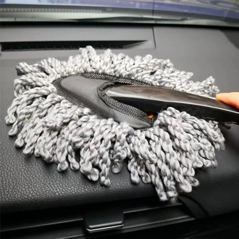 Retractable Microfiber Car Duster Wash Mop – Multi-Surface Car Cleaning Mop Axl