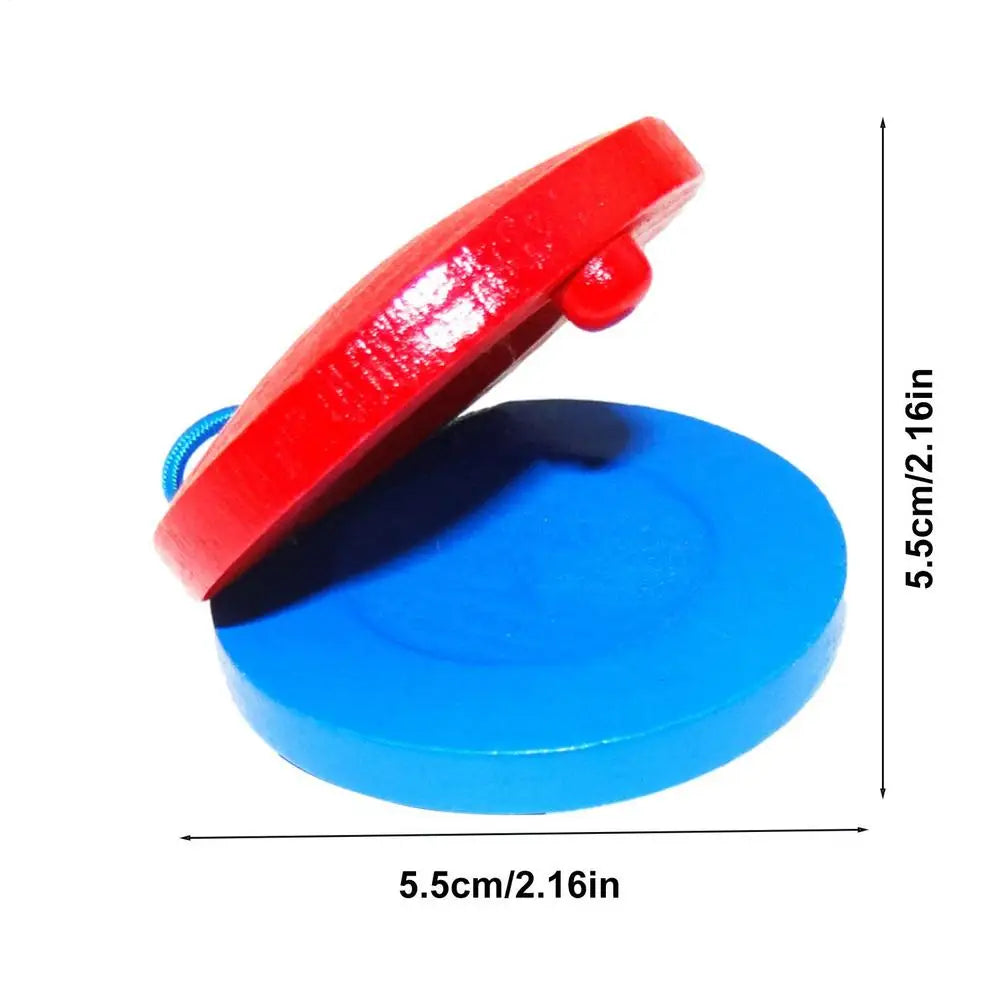 Wooden Finger Castanets – Kids Percussion Rhythm Toy Kids Percussion Toy Axl B