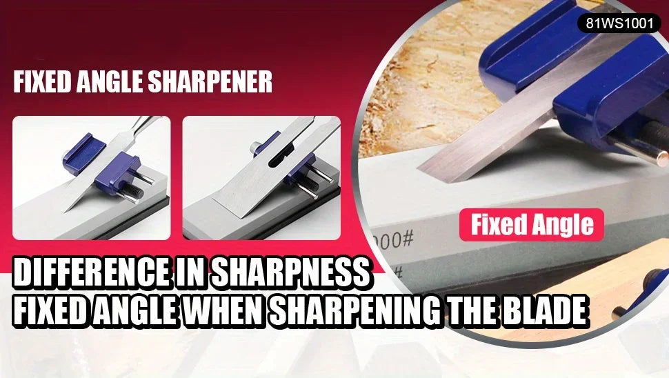 Adjustable Angle Knife Sharpener Fixture with Stone Support Knife Sharpener Fixture Axl