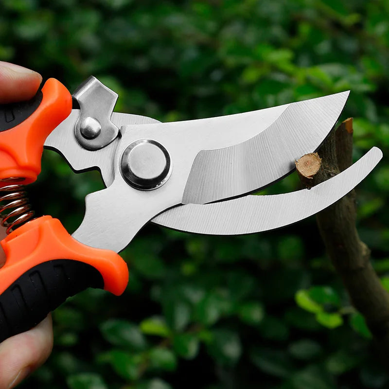Bypass Pruning Shears – Sharp Steel Garden Secateurs & Trimmer Pruning Shears Axl