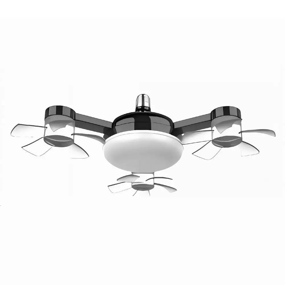 2-in-1 Ceiling Fan Light | 3-Speed Remote Control LED Lamp Ceiling Fan Light Axl