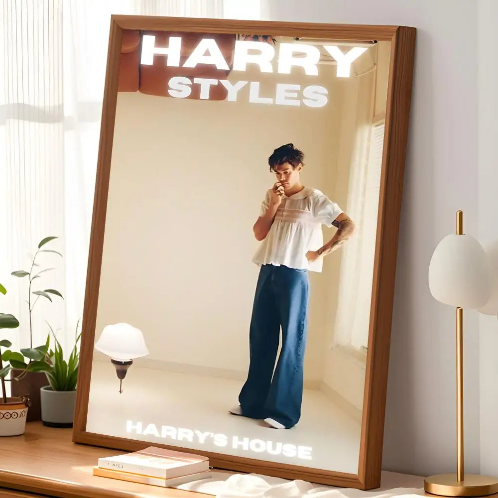 Harry Styles HD Self-Stick Wall Art Poster – Waterproof Decor Wall Art Poster Axl