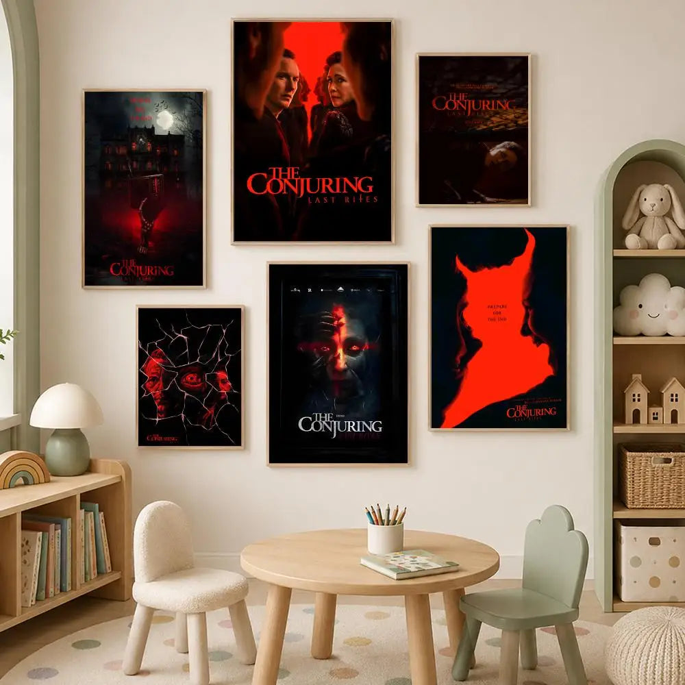 The Conjuring HD PVC Self-Stick Wall Art Poster | Waterproof Wall Art Poster Axl