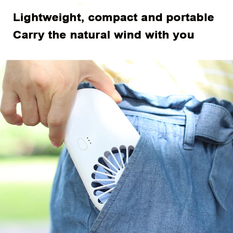 Portable Handheld Fan with Base & Hanging Rope | 3 Colors Portable Handheld Fan Axl