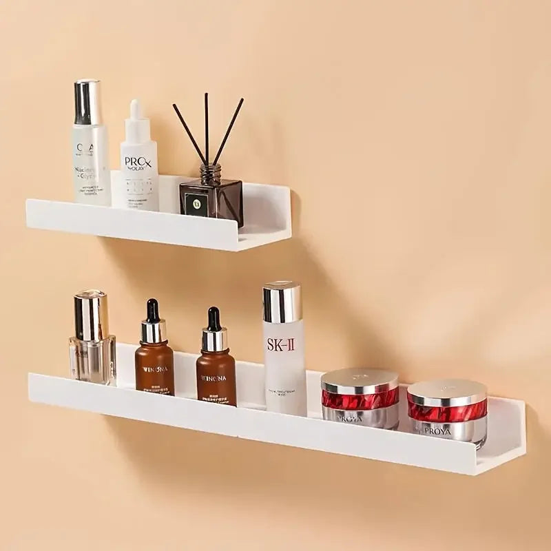 Expandable Floating Shelf – Bathroom & Kitchen Organizer Floating Wall Shelf Axl