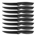 Serrated Steak Knife Set – Stainless Steel & Plastic Handle Steak Knife Set Axl 8pcs