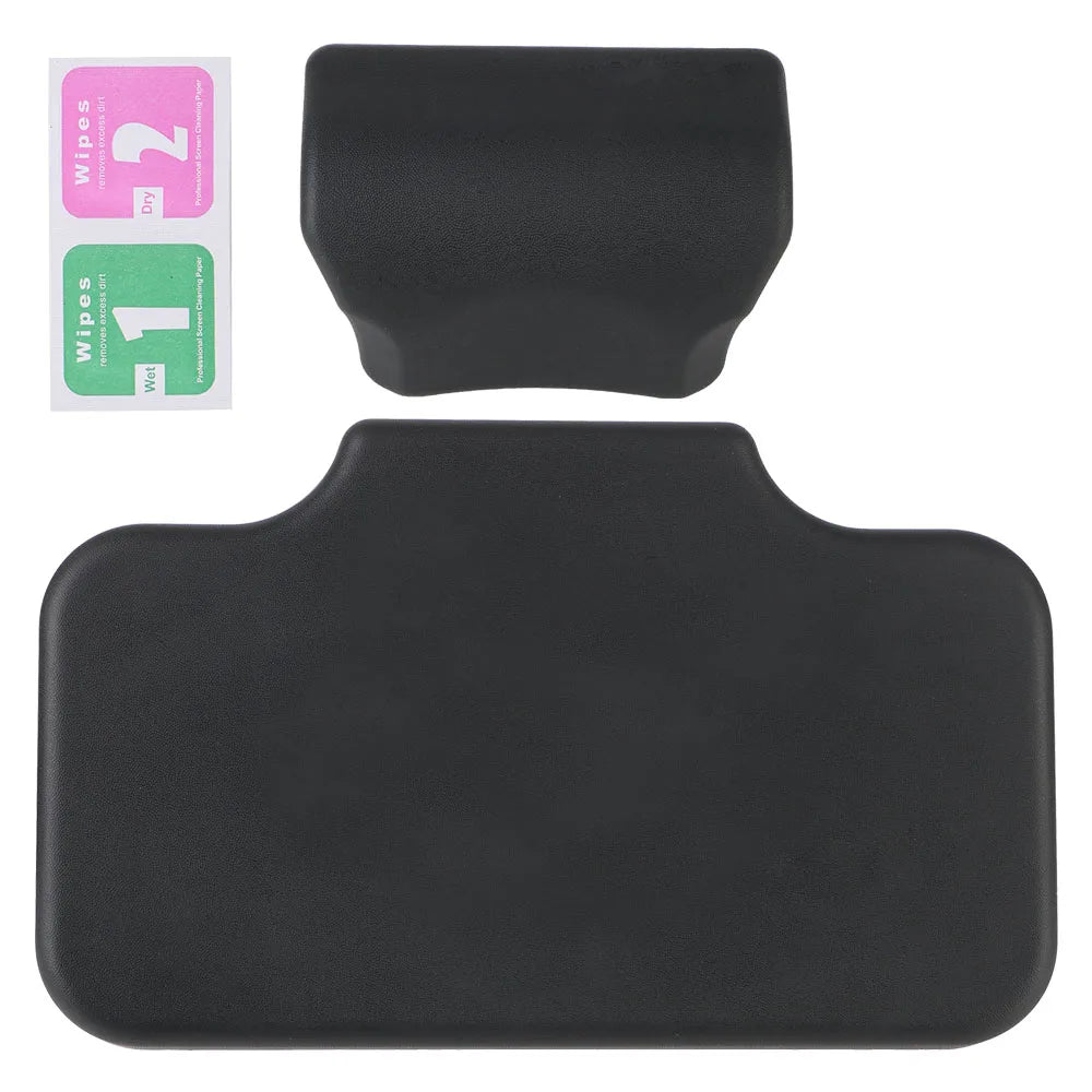 Universal Motorcycle Passenger Backrest Pad – PU Cushion Motorcycle Backrest Pad Axl C