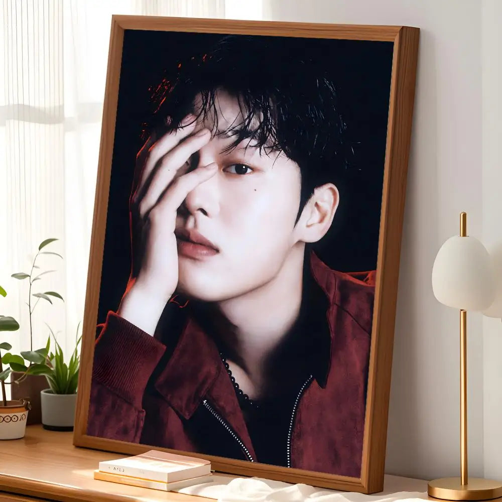 Choi Hyun-wook HD PVC Wall Poster – Self-Stick Waterproof Wall Art Poster Axl