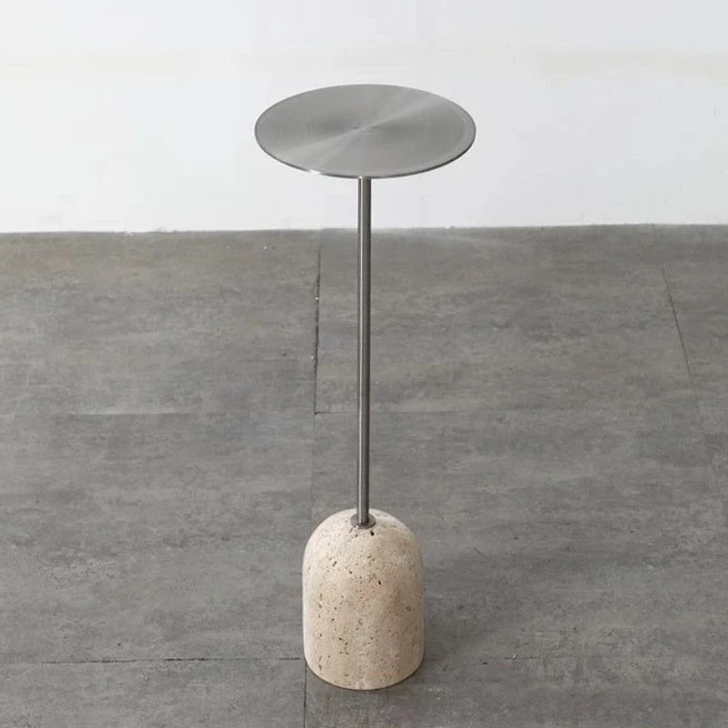 Modern Round Stainless Steel Side Table | Nordic Mini Coffee Table Round Side Table Axl