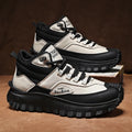 Men's Waterproof Retro Ankle Boots – Slip-Resistant Outdoor Work Men's Ankle Boots Axl white 40