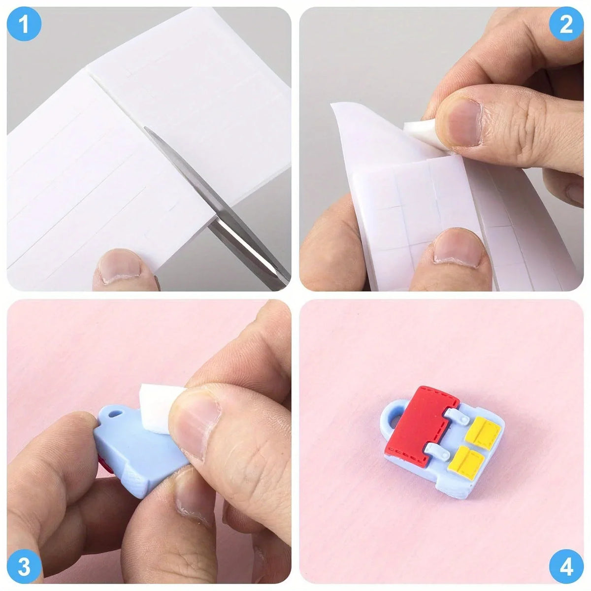Double-Sided Foam Adhesive Squares & Dots for DIY Crafts Craft Foam Tape Axl