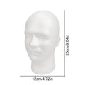 Foam Mannequin Head – Wig & Hair Accessory Display Stand Mannequin Display Head Axl As show