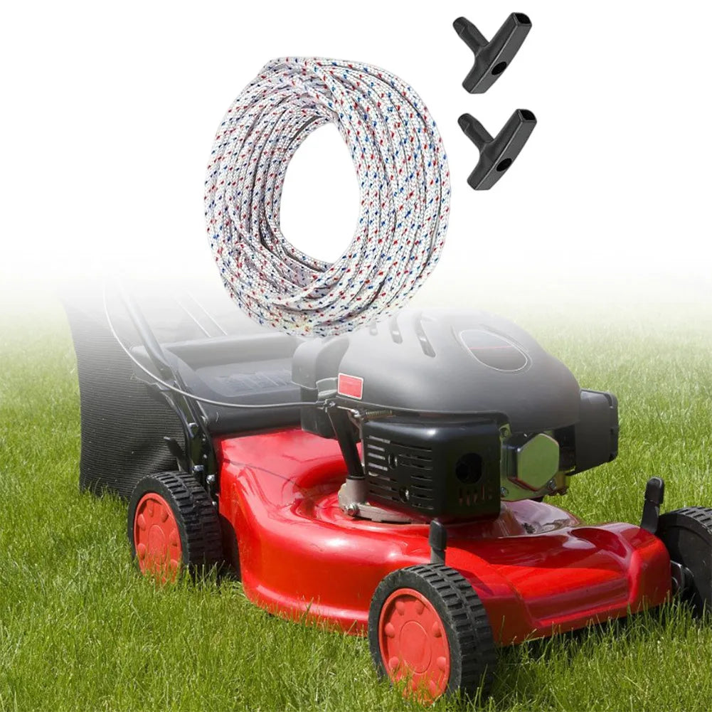 Recoil Starter Rope & Handle Set for GX160 Lawn Mowers – 15m Starter Rope Kit Axl