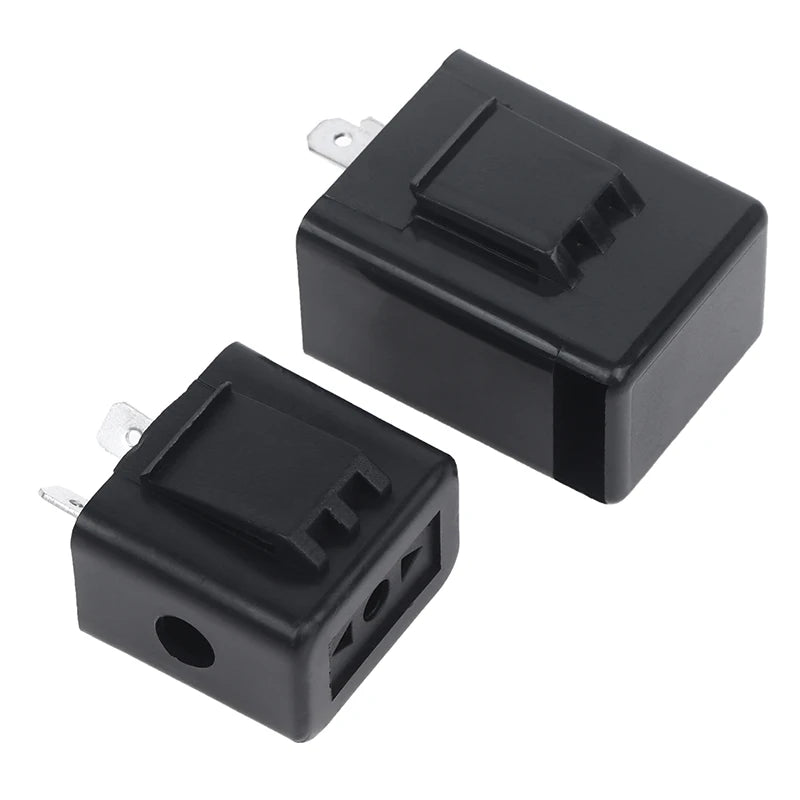 2-Pin Flasher Relay 12V 48V 60V – Buzzer Blinker Turn Signal Flasher Relay Axl
