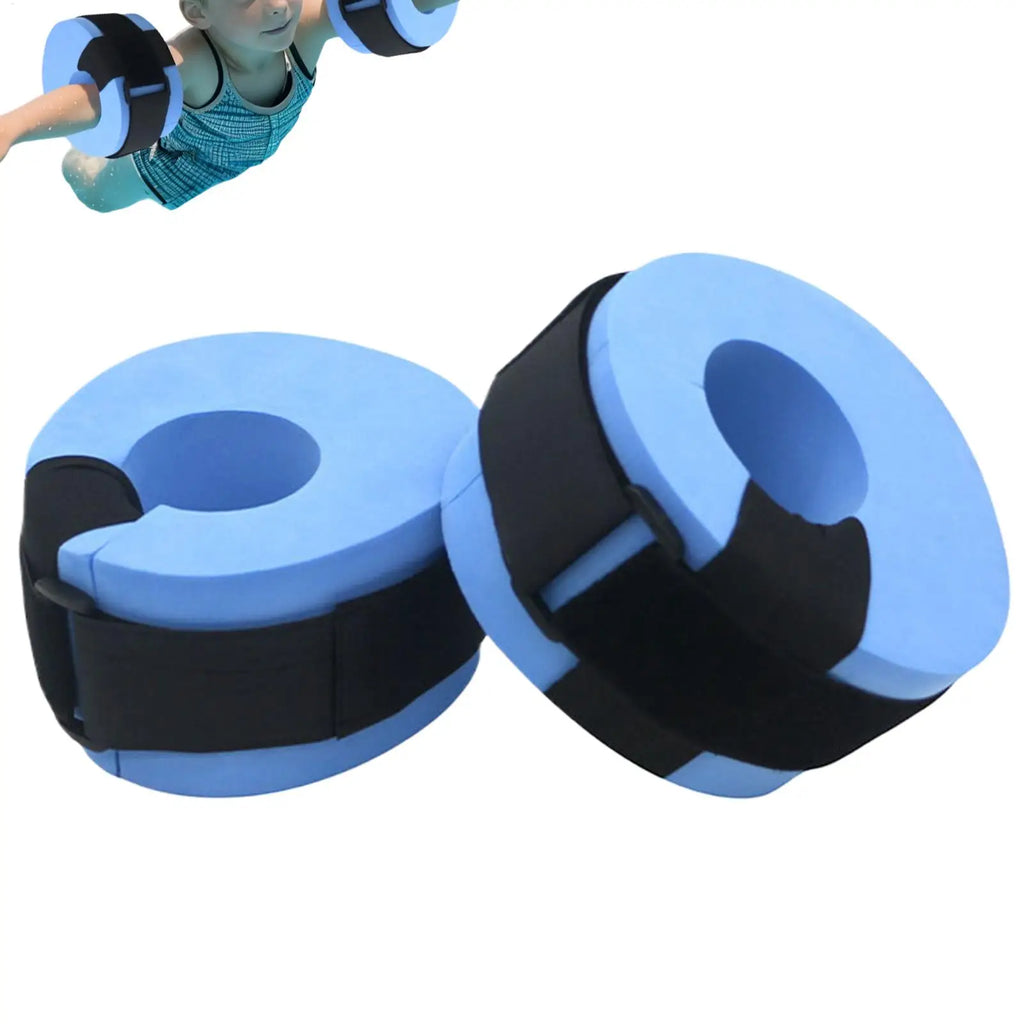 Foam Aquatic Cuffs – Water Aerobics Float Ring for Ankle & Arm Aquatic Fitness Cuffs Axl